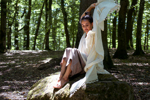 Handwoven Shawl - Kala Cotton - Cutch Stripe