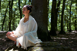 Handwoven Shawl - Kala Cotton - Cutch Stripe