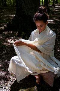 Tangaliya Shawl - Handwoven - Kala Cotton - Cutch