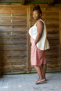 Float Tank - Handwoven Kala Cotton - Indigo