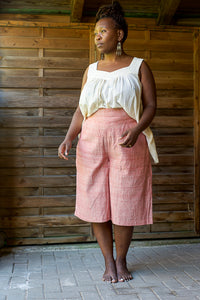 Float Tank - Handwoven Kala Cotton - Indigo