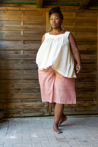 Float Tank - Handwoven Kala Cotton - Indigo
