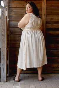 Float Dress - Handwoven Kala Cotton - Indigo