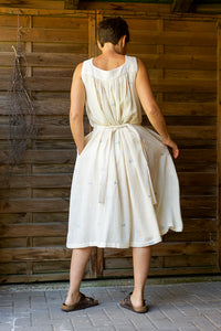 Float Dress - Handwoven Kala Cotton - Indigo