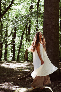 Float Dress - Handwoven Kala Cotton - Indigo