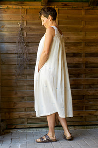 Float Dress - Handwoven Kala Cotton - Indigo