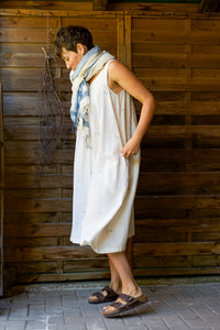 Float Dress - Handwoven Kala Cotton - Indigo