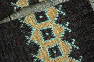 Geometric Leg Warmers - Browns - Naturally Dyed - Selection 2