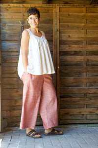 Float Tank - Handwoven Kala Cotton - Indigo